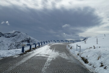 Gro&szlig;glockner Hochalpenstra&szlig;e im September