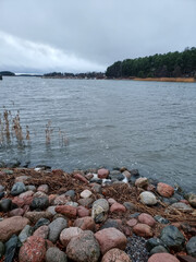 lake in the mountains