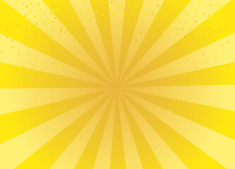 イラスト素材: 金色の紙吹雪とゴールドの集中線　背景　広告用　新春セール　クリスマス
