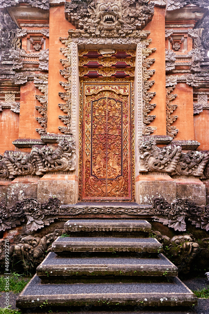 Canvas Prints architecture, traveling and religion. hindu temple in bali, indonesia.