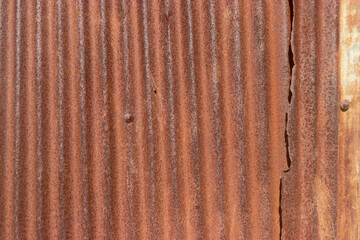 galvanized sheet pattern There was rust all over the sheet.