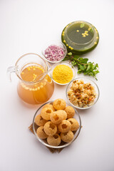 Panipuri or golkappa or fhuchka or gupchup