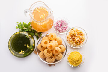 Panipuri or golkappa or fhuchka or gupchup