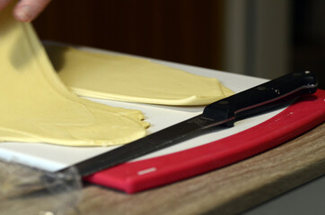 hausgemachte Nudelplatte