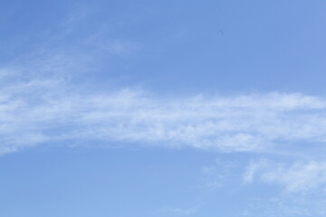 Environment abstract  concepts- blue sky with white clouds.