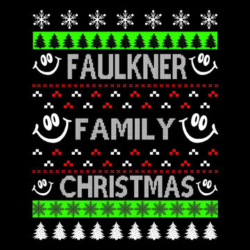 Faulkner Family Christmas.