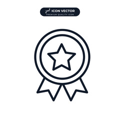 achievement icon symbol template for graphic and web design collection logo vector illustration