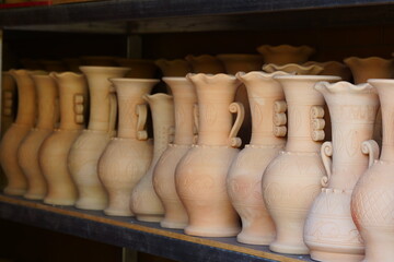Middle East pottery pot traditional products market