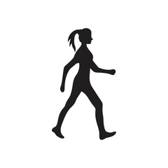 Walk logo vector