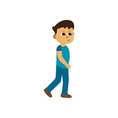 Walk logo vector