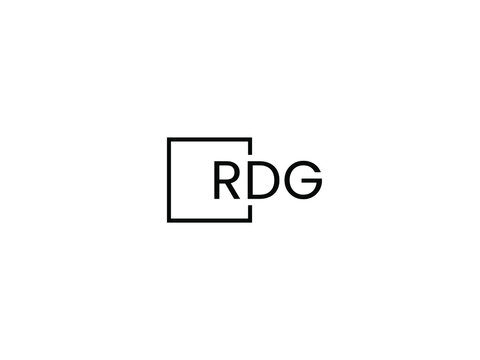 RDG letter initial logo design vector illustration