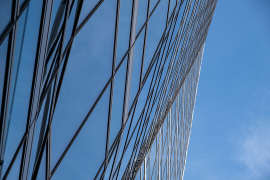 Selborne House Redevelopment Victoria Street London Asymmetrical Glass Fronted Building