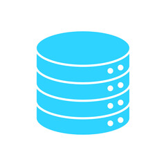 database blue icon