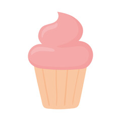 sweet cupcake pastry