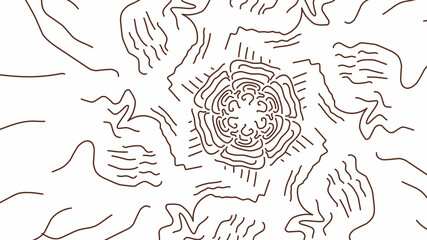 hand drawn illustration background line abstract graphic element