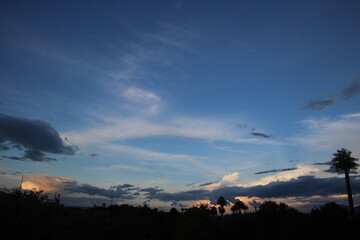sunrise in the mountains