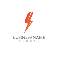 flash thunderbolt logo template