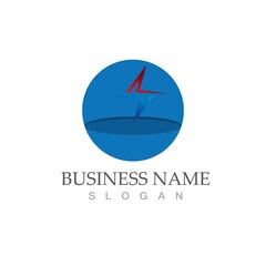 flash thunderbolt logo template