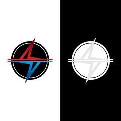 flash thunderbolt logo template