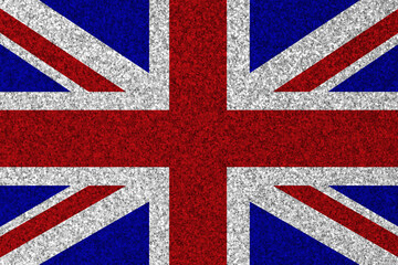 Fototapeta premium Patriotic glitter background in color of flag