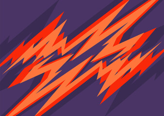 Abstract background with jagged zigzag pattern