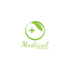 medical cross logo icon vector template