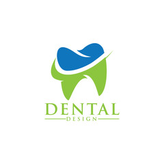 dental concept logo icon vector template