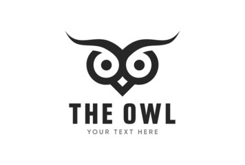 Owl Logo Vector Design Template 