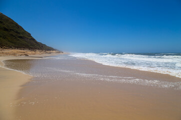 Beautiful beach in Sao Martinho do Porto