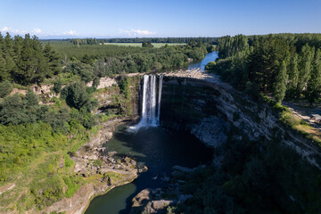 waterfall salto del itata, Chile