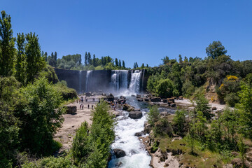 waterfall Salto del Laja, Chile