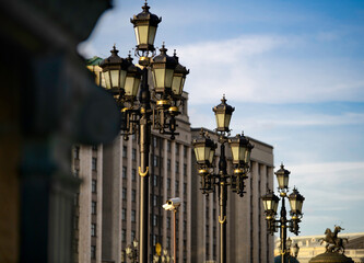 Fototapeta na wymiar Photo on the theme architecture of Moscow