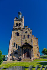 Besuch am wunderschönen Bauwerk der Kirche in Kälberfeld vor den Toren der Hörselberge - Thüringen