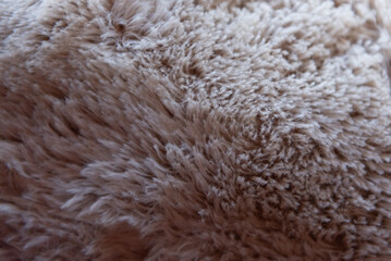 Texture de fourrure beige