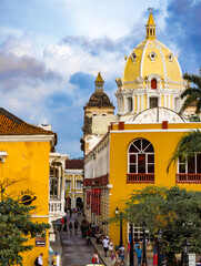 Calle del Centro Historico Cartagena de Indias