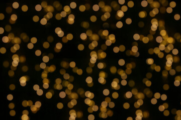 abstract background with bokeh lights