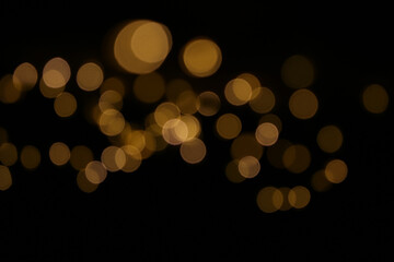 abstract background with bokeh lights