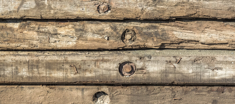 texture vieux bois de ponton, vieilles poutres 