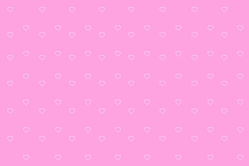 pink background with hearts