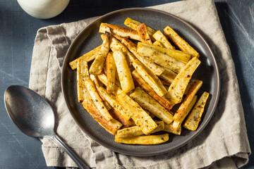 Homemade Roasted Parnsip Fries