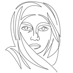 muslim woman face