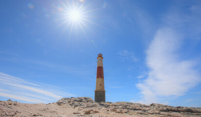 Diaz Point amazing lighthouse -  Lüderitz, Namibia