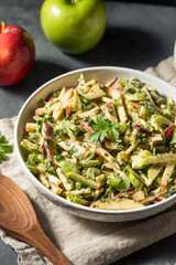 Organic Homemade Apple Slaw Salad
