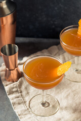 Boozy Refreshing Blood and Sand Cocktail