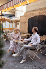 Obraz premium dating of a young couple
