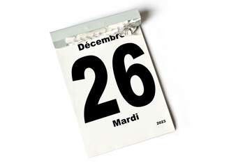 26  Décembre 2023