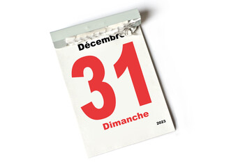  31 Décembre 2023