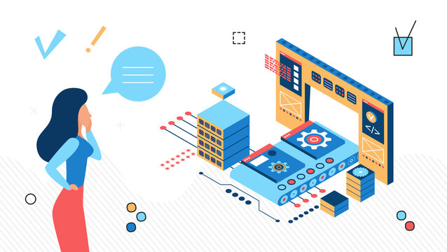 Business strategy process development and management control implementation. Finance monitoring of modern factory