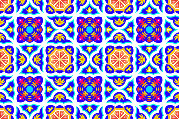 Ethnic pattern design. Aztec fabric carpet mandala ornament boho chevron textile decoration wallpaper. Tribal turkey African Indian traditional embroidery vector illustrations background 