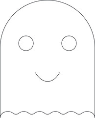 halloween icons spooky  and scream